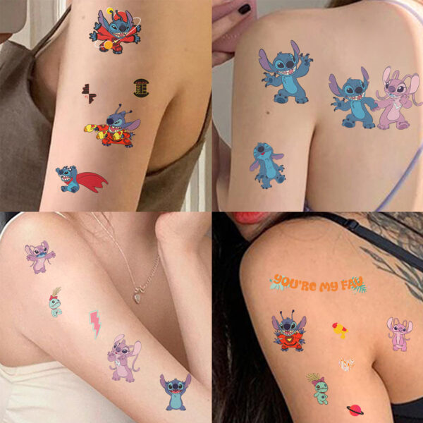 oly-f1a784be62625c418401cc3be53d9f51 Wholesale New Disney Authentic Authorized Stitch Lilo and Stitch Tattoo Stickers Waterproof Party Party Gifts Funny Stickers