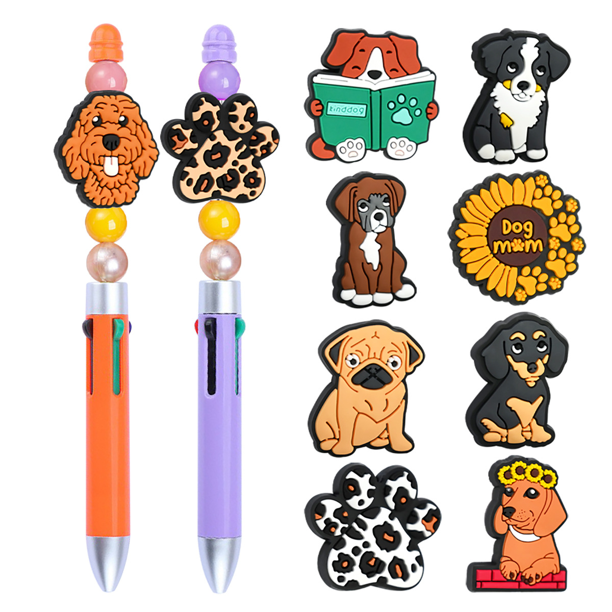 Wholesale Cute cartoon ppy beaded beads