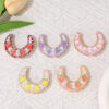 Wholesale Fruit Moon with Perforated Acrylic Beads