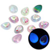 oly-f1cd410c8a2fa08f03b30d210071b0e1 Wholesale Luminous Fine Flash Water ops Beaded Colorful Rhinestone Patch Acrylic Beads DIY Mobile Phone Chain Necklace Aessories