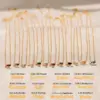 Wholesale 18K Gold Plated White Gold Plated Geometric Constellation Stainless Steel Simple Style Streetwear 304 Stainless Steel