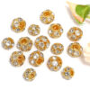 Wholesale Large Hole Ball Beaded Diamond Beads