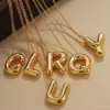 Wholesale Casual Simple Style Letter Copper Pendant Necklace In Bulk