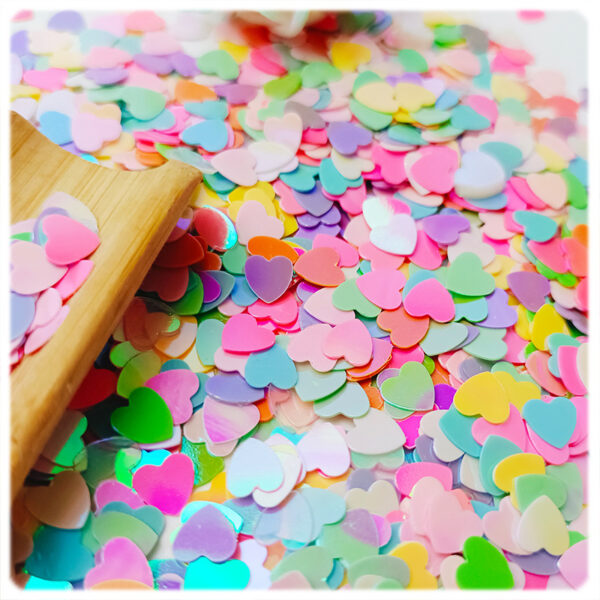 oly-f1ed4e56d05a9a27391e8e49dcafc410 Wholesale Ya Leduo 6mm Non-rous Love Looser Stationery Sandwich Filled Bead Macaron PVC Diy Jewelry Sequins