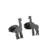 PVD Coated 18K Gold Real Gold Plated Animal 304 Stainless Steel Cute Waterproof Non Tarnish Ear Studs
