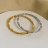 Wholesale Chinoiserie Casual Bamboo Solid Color Titanium Steel Plating Bangle