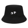 Wholesale Cute Little Panda Embroidered Fisherman Hat Women's Fashionable Outdoor Korean-style All-match Summer Instagram Style Sunshade Hat
