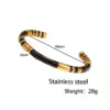 Wholesale PVD Coated Real Gold Plated 18K Gold C Shape Titanium Steel IG Style Elegant Waterproof Non Tarnish Titanium Steel Cuff Bracelets