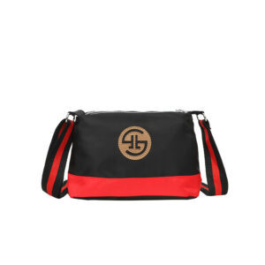 black with red / Free size