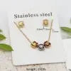 Wholesale Jewelry Casual Sweet Classic Style Dog 304 Stainless Steel Gold Plated Stainless Steel Jewelry Sets