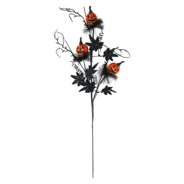 oly-f226e3ca7aa683db2679c009ffb7ebaa Wholesale Cross-border New Halloween Decorations Black Horror Pumpkin Pruning Flower bouquet Ghost Festival Home Party Ornaments