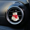 Wholesale Christmas Tree Reindeer Snowman Car Perfume Decoration Clip Car Air Conditioning Air Outlet