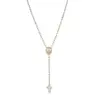 Wholesale Ethnic Style Geometric Stainless Steel Plating 18K Gold Plated Necklace