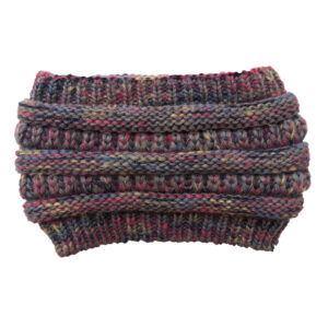 Dark gray flower / Plus Velvet