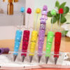 Wholesale beadable pens DIY glass mermaid bead love full diamond bead pen