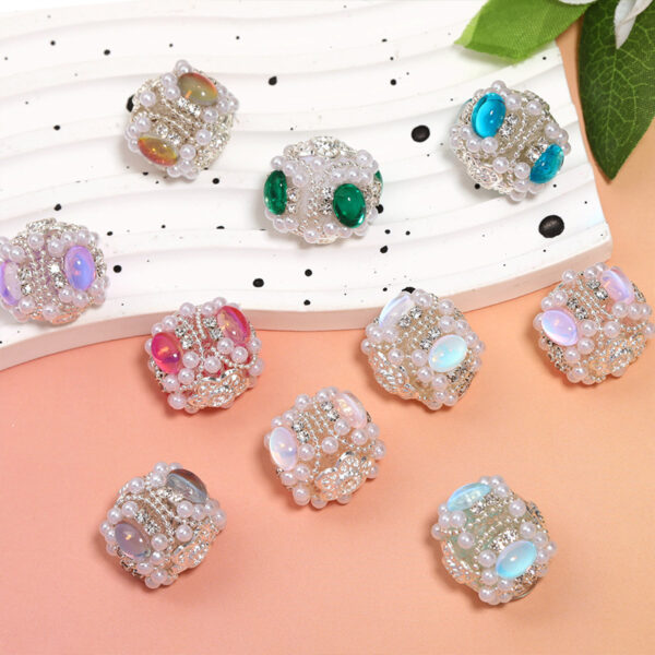 oly-f25c8072d48716418fdc175606180276 Wholesale Heavy-duty rose rhinestone beaded bracelet