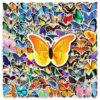 Wholesale 108 butterfly graffiti personalized cross-border insect Journal creative DIY skateboard water Cup luggage stickers waterproof