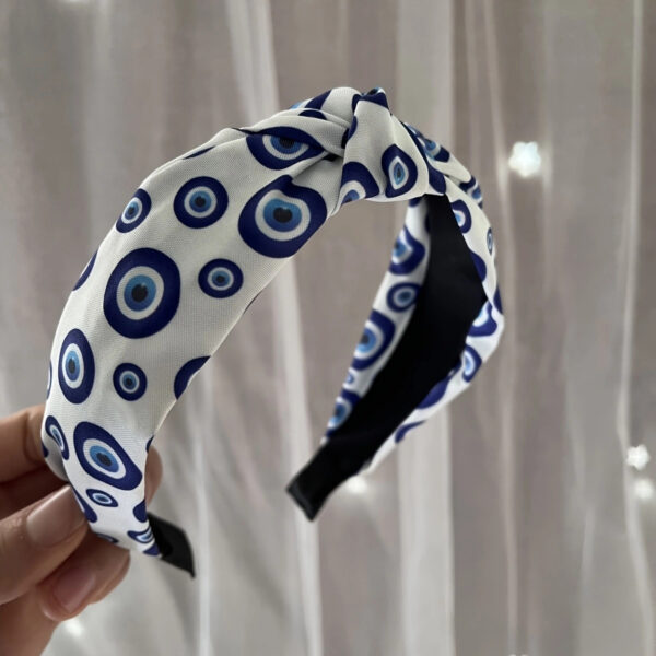 oly-f27721cc276ebe2689943dff49c3b3ab Wholesale Leopard Print Floral Chiffon Cross Elastic Headband