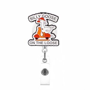 Retro motorcycle goose