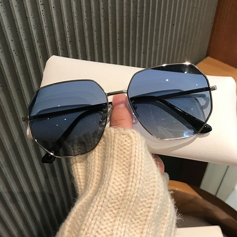 Wholesale European and American sunglasses high-grade sun protection sunglasses women's summer lygon UV protection sun protection glasses new fashion