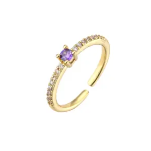Golden Purple Diamond / Adjustable Opening