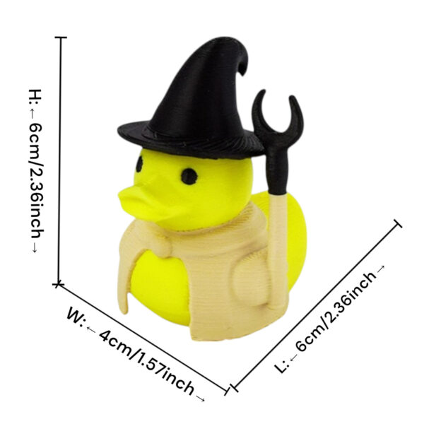 Wholesale Cross-border 3D printing eco-friendly new Christmas duck pirate duck Chinese style duck various duck sets children's toys tk