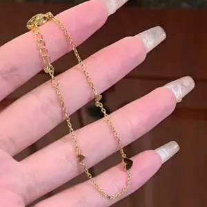 Yxc025 Three Love Bracelets / Gold