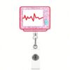 oly-f2b2cb79804326e65beb75d7b28e1734 Wholesale Acrylic Uterus Love Clothes Needle Mask Easy Pull Buckle Easy Pull Doctor Nurse Retractable Badge Reel