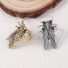Wholesale ZA Cross-border Personality Trend Retro Creative Design Sense Alloy Insect Live Ring All-match Casual Daily Women's Style
