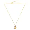 Simple Style Geometric Copper 18k Gold Plated Necklace In Bulk