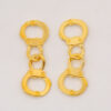 Wholesale DIY compound zinc alloy jewelry accessories pendant handcuffs pendant zakka wholesale factory direct 1726