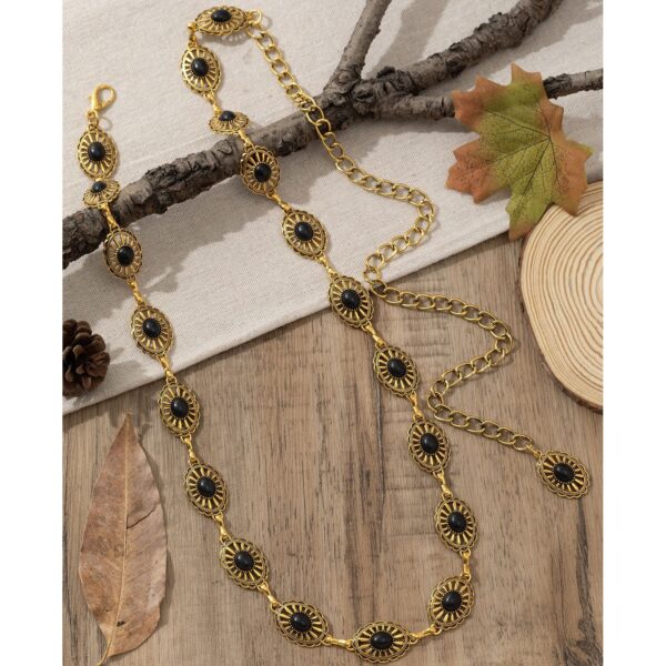 oly-f2cebc13dbfc6f66fb9270505048a991 Wholesale Cross-border Bohemian retro style belts and waist chains, fashionable and versatile hollow waist chains, clothing accessories