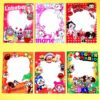 Wholesale New Acrylic Writing Board Message Board Sanrio One Piece Rainbow Bear Cross-Border Tk Us and Japan Version Hot 15cm