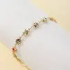 Cute Vintage Style Funny Devil's Eye Heart Shape Butterfly Copper Plating Bracelets