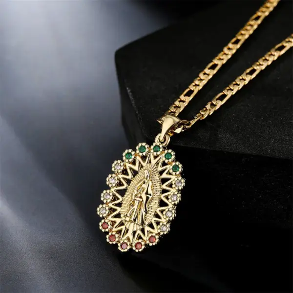 Wholesale Copper Geometric Copper Necklaces