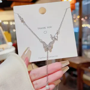 X735 Chain with Zircon Titanium Steel Color Retention