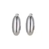 Wholesale Real Gold Plated Geometric 304 Stainless Steel Simple Style Waterproof Non Tarnish Ear Studs