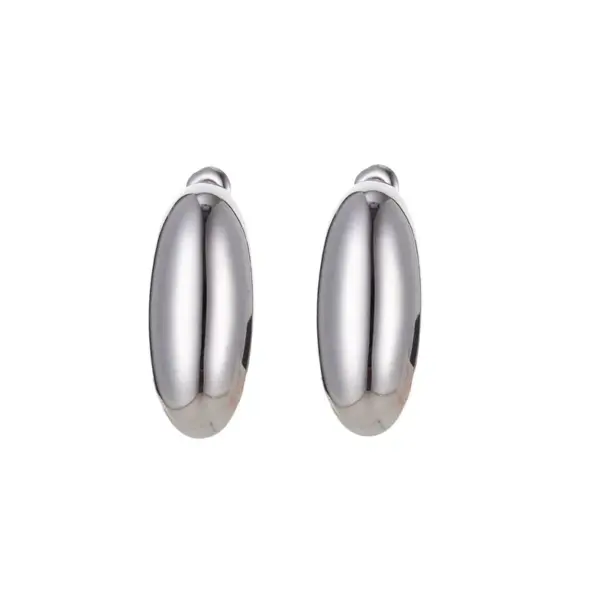 Wholesale Real Gold Plated Geometric 304 Stainless Steel Simple Style Waterproof Non Tarnish Ear Studs