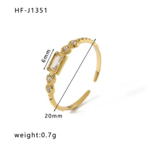 HF-J1351-Gold / Adjustable Opening