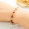 Wholesale Fashion Devil's Eye Copper Bracelets In Bulk