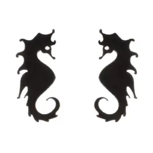 Haima Ear Studs / Black