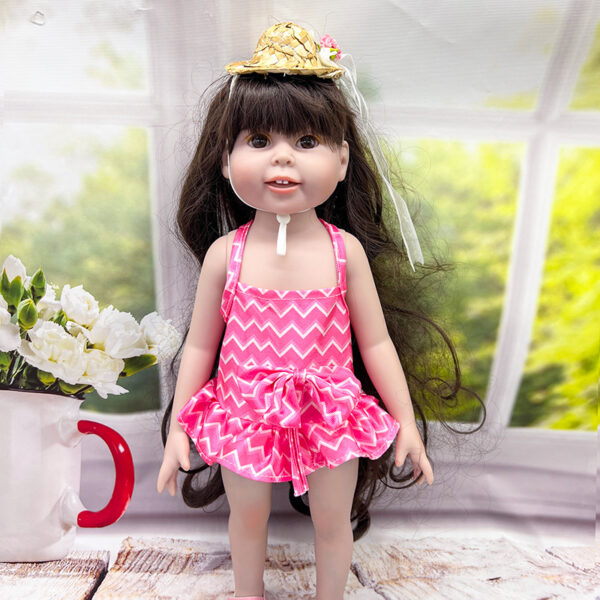 Wholesale 18 Inch Toy Doll Clothes One-Piece Swimsuit Beach Underwear Dress