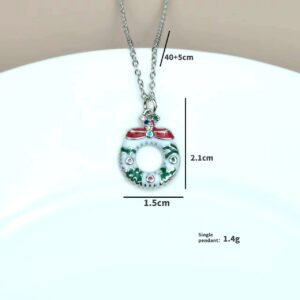 Christmas wreath (white) K4423