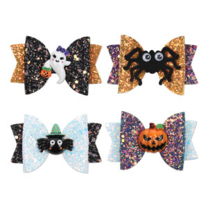 Wholesale Halloween funny props children's bow hairpin