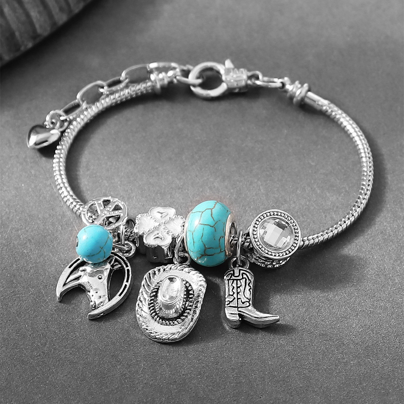Wholesale Retro Western Cowboy Style Bracelet