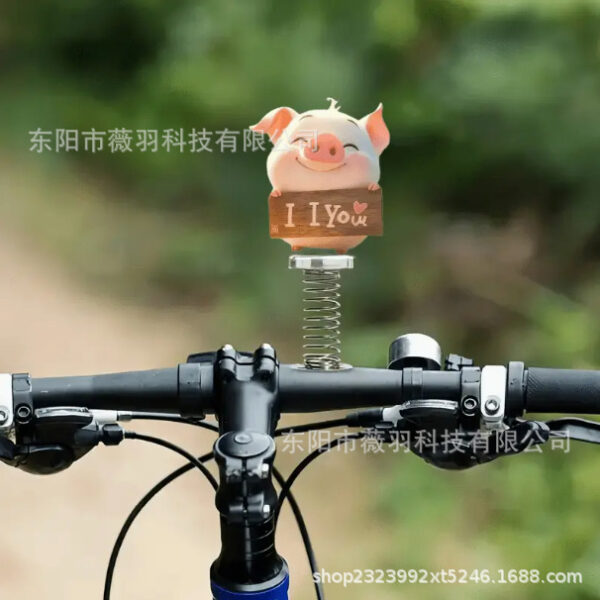 Wholesale 2D Flat Acrylic Cute Pig Car Decoration Desktop Decorations