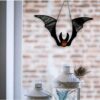 Wholesale Cross-border new Halloween colorful bat home decorations bar haunted house venue layout props simulation bat