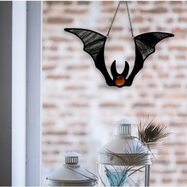 Wholesale Cross-border new Halloween colorful bat home decorations bar haunted house venue layout props simulation bat