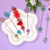 oly-f364bc335a1594105229aa6e81f0e423 Wholesale beadable pens Christmas snowflake beaded rod