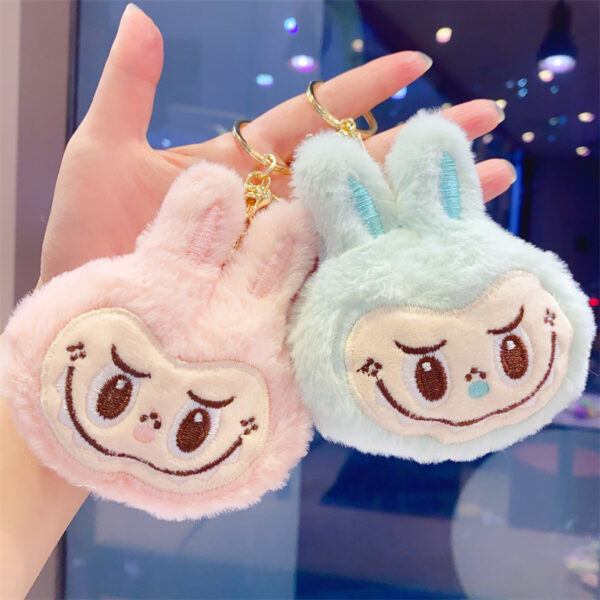 Wholesale Cute cartoon plush cloth doll children's toy plush pendant doll machine gift bag jewelry
